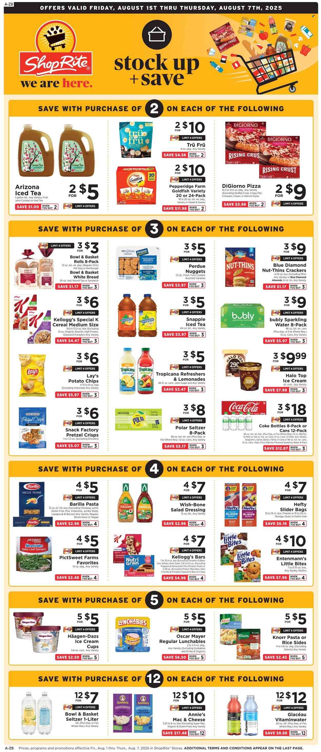 ShopRite ad - 08/01/2025 - 08/07/2025. Page 1