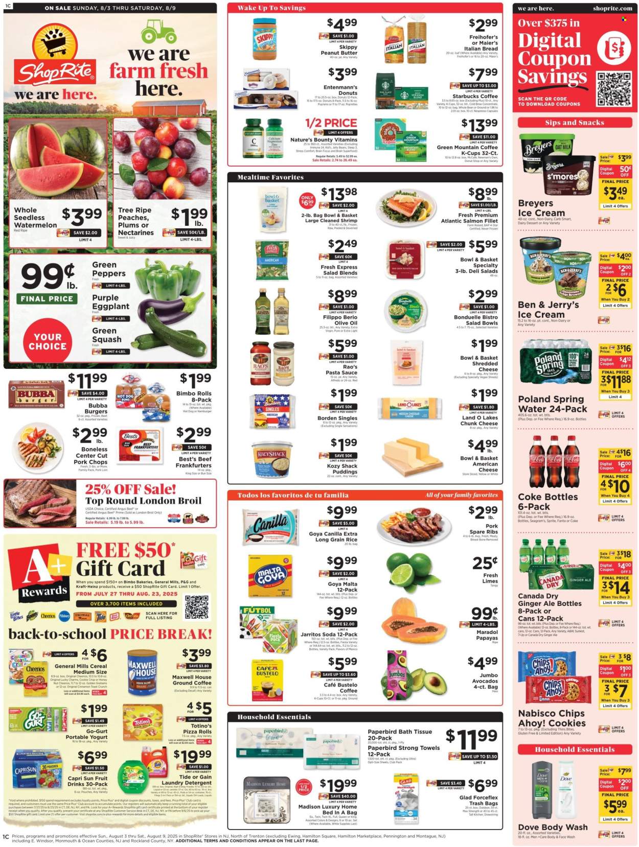 ShopRite ad - 08/03/2025 - 08/09/2025. Page 2