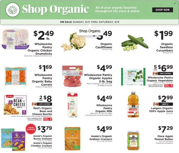 ShopRite ad - 08/03/2025 - 08/09/2025. Page 1