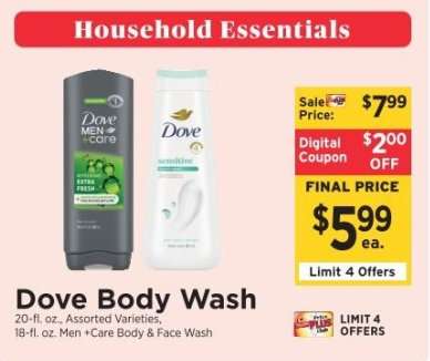 Dove Body Wash