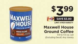 Maxwell House Ground Coffee*