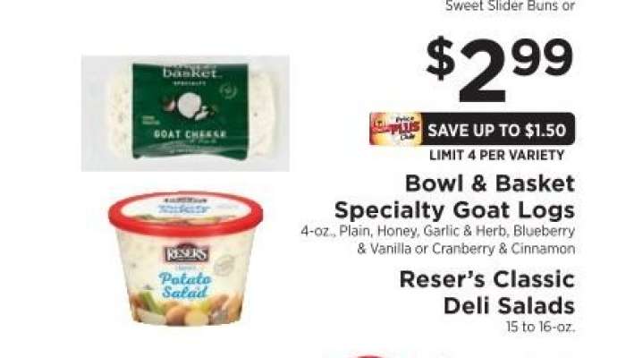 Bowl & Basket Specialty Goat Logs