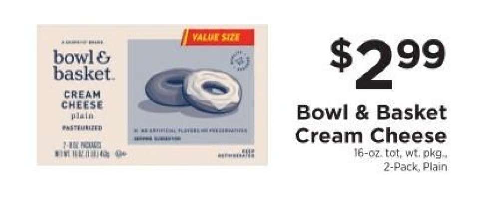 Bowl & Basket Cream Cheese