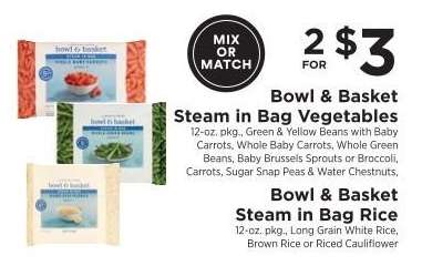 Bowl & Basket Steam in Bag Vegetables