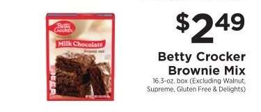 Betty Crocker Brownie Mix