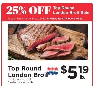 Top Round London Broil