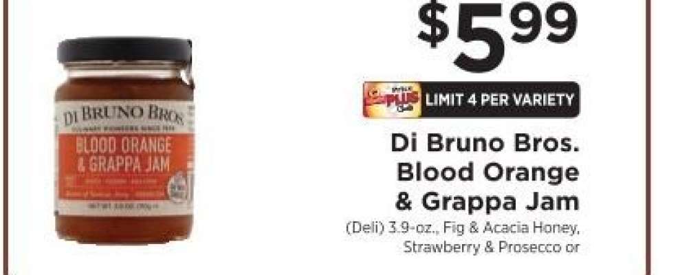 Di Bruno Bros. Blood Orange & Grappa Jam