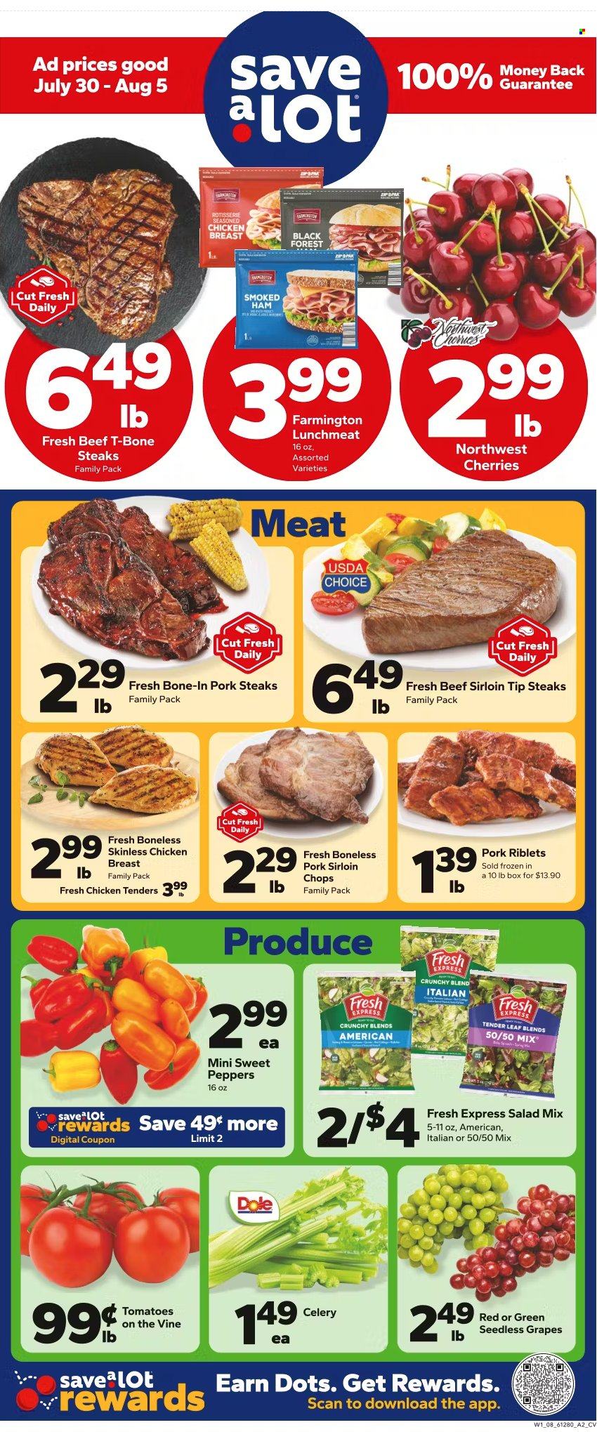 Save a Lot ad - 07/30/2025 - 08/05/2025. Page 1