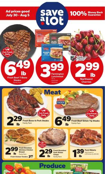 Save a Lot Flyer - 07/30/2025 - 08/05/2025.