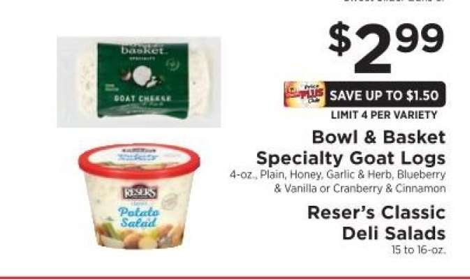 Bowl & Basket Specialty Goat Logs