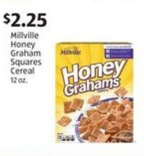 Millville Honey Graham Squares Cereal
