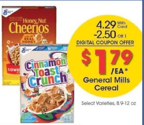 General Mills Cereal