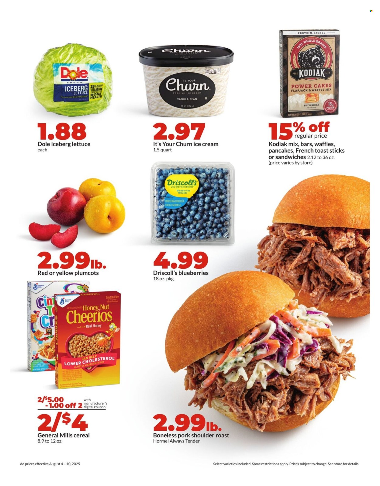 Hy-Vee ad - 08/04/2025 - 08/10/2025. Page 2