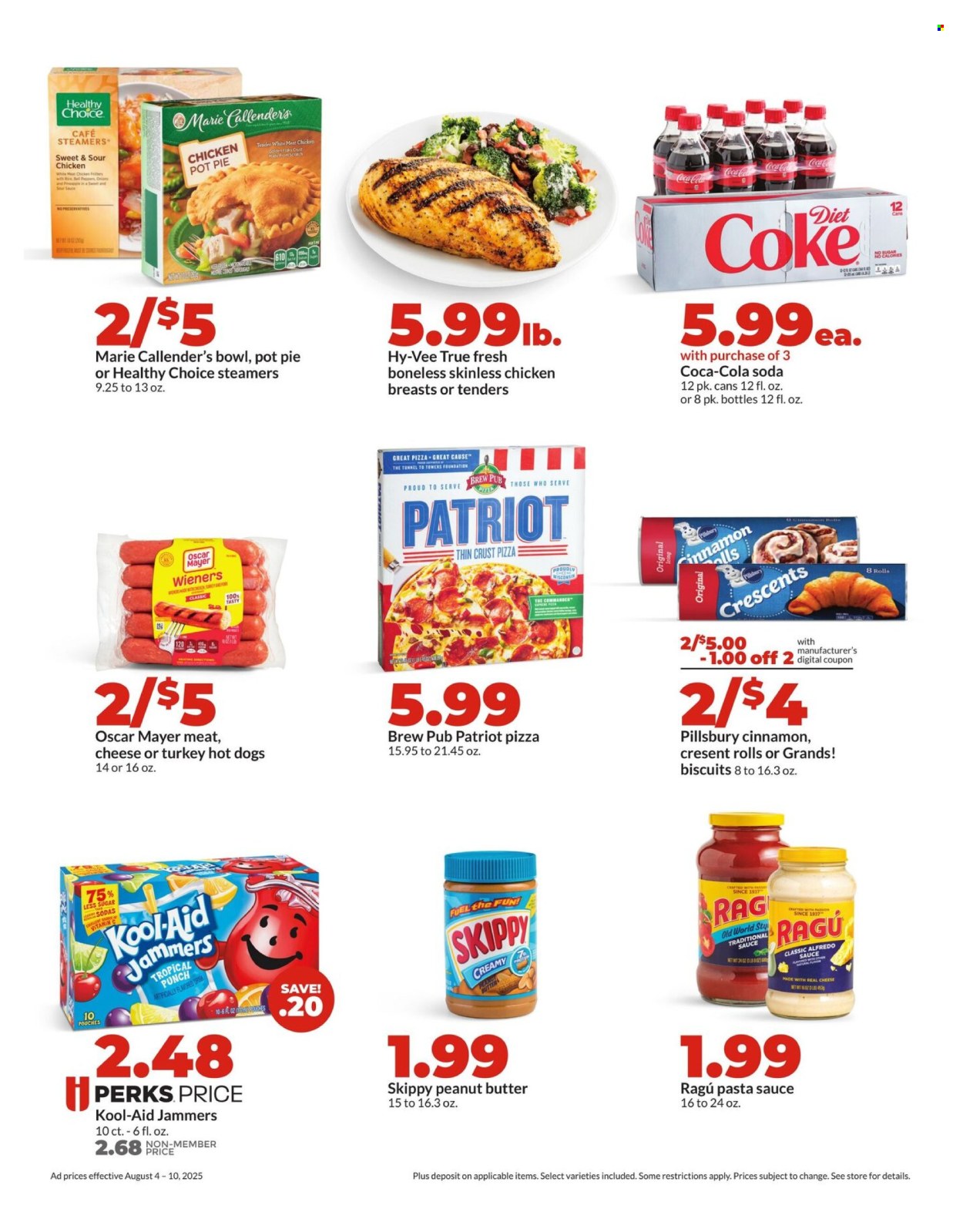 Hy-Vee ad - 08/04/2025 - 08/10/2025. Page 3
