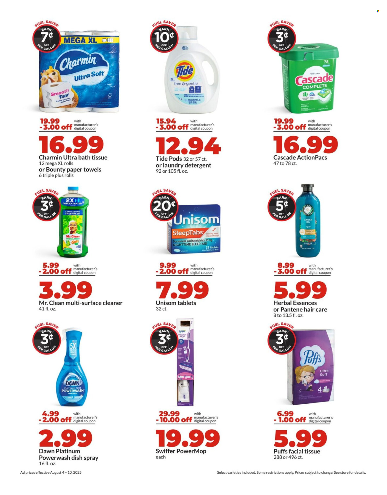 Hy-Vee ad - 08/04/2025 - 08/10/2025. Page 7