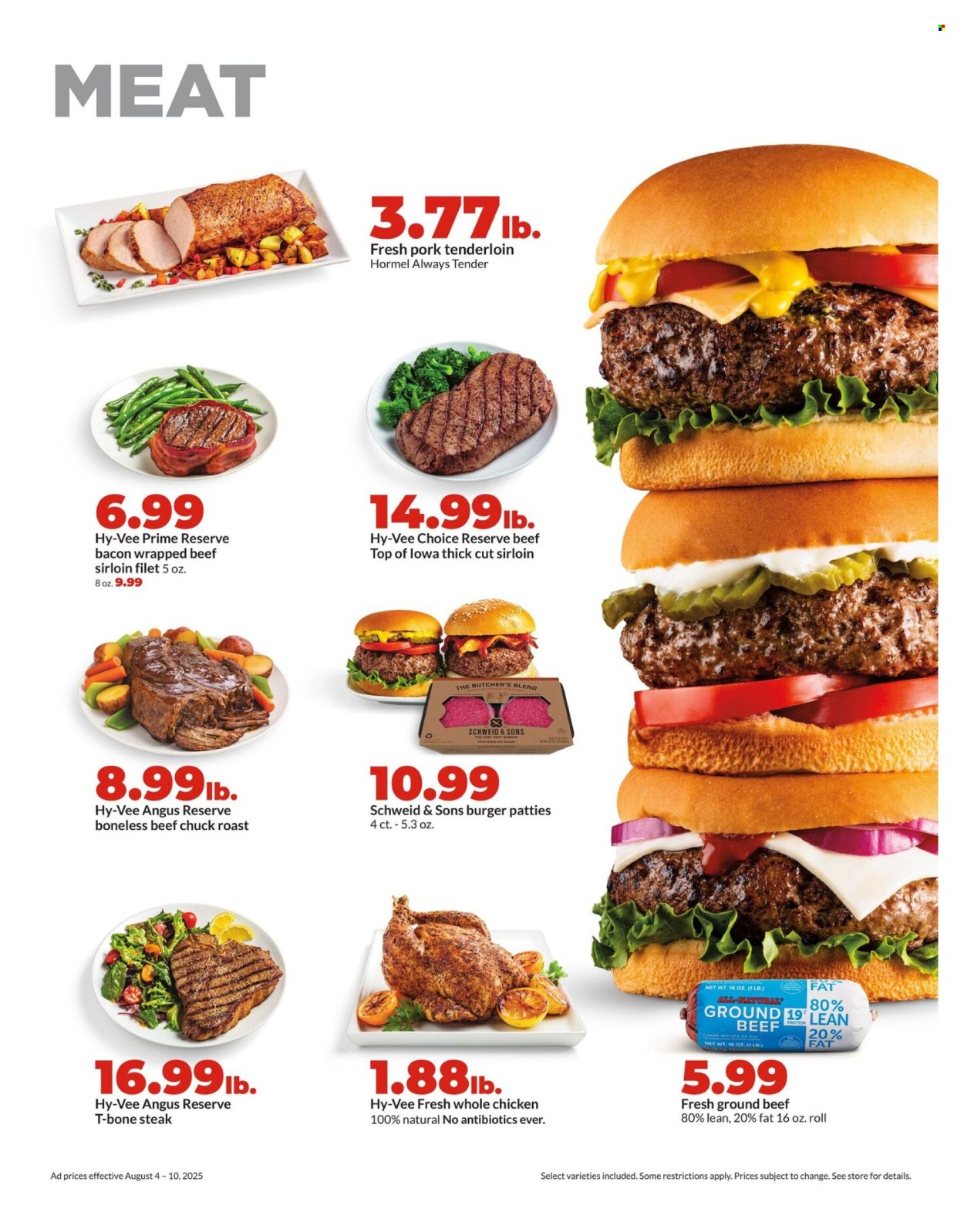 Hy-Vee ad - 08/04/2025 - 08/10/2025. Page 11
