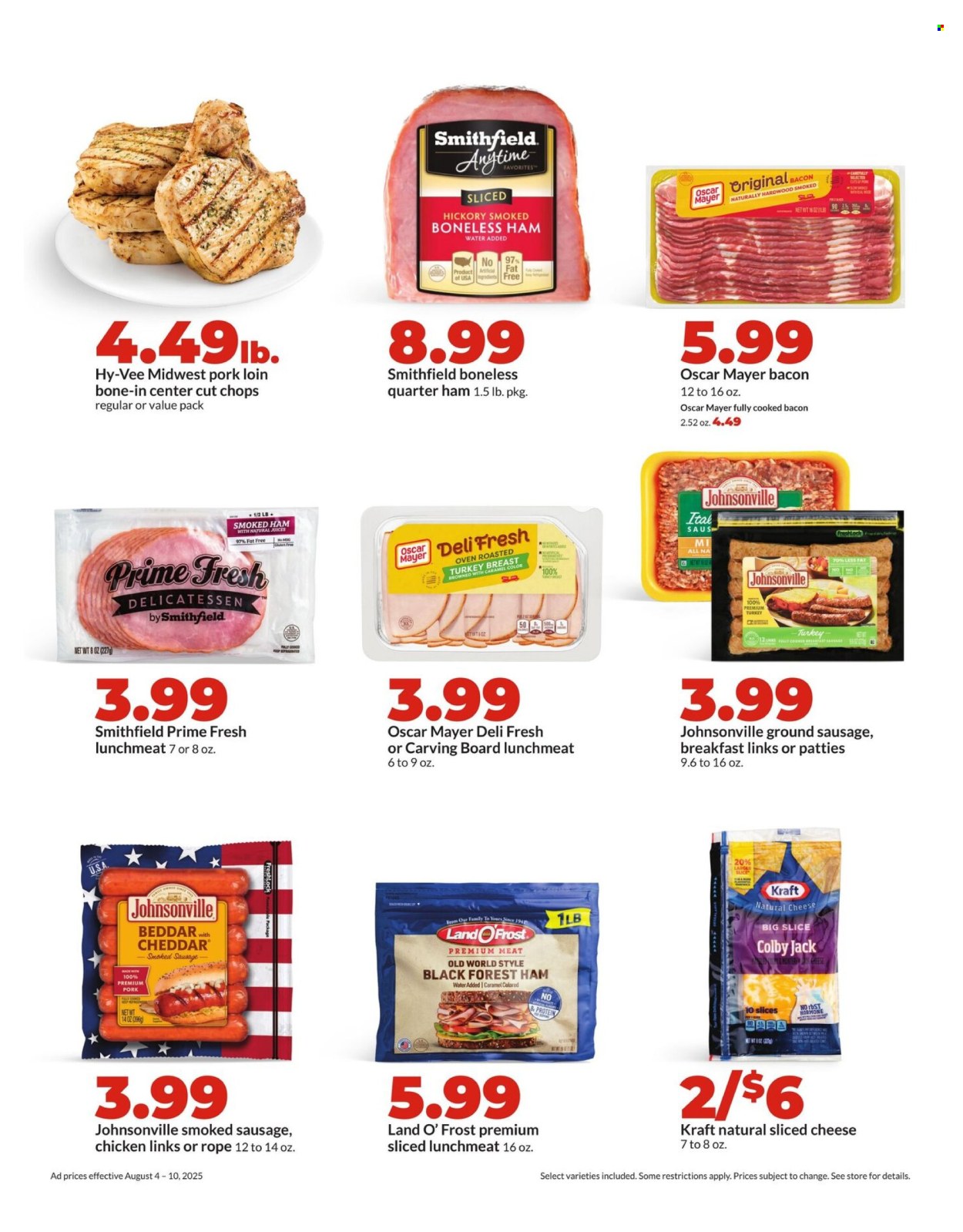 Hy-Vee ad - 08/04/2025 - 08/10/2025. Page 12