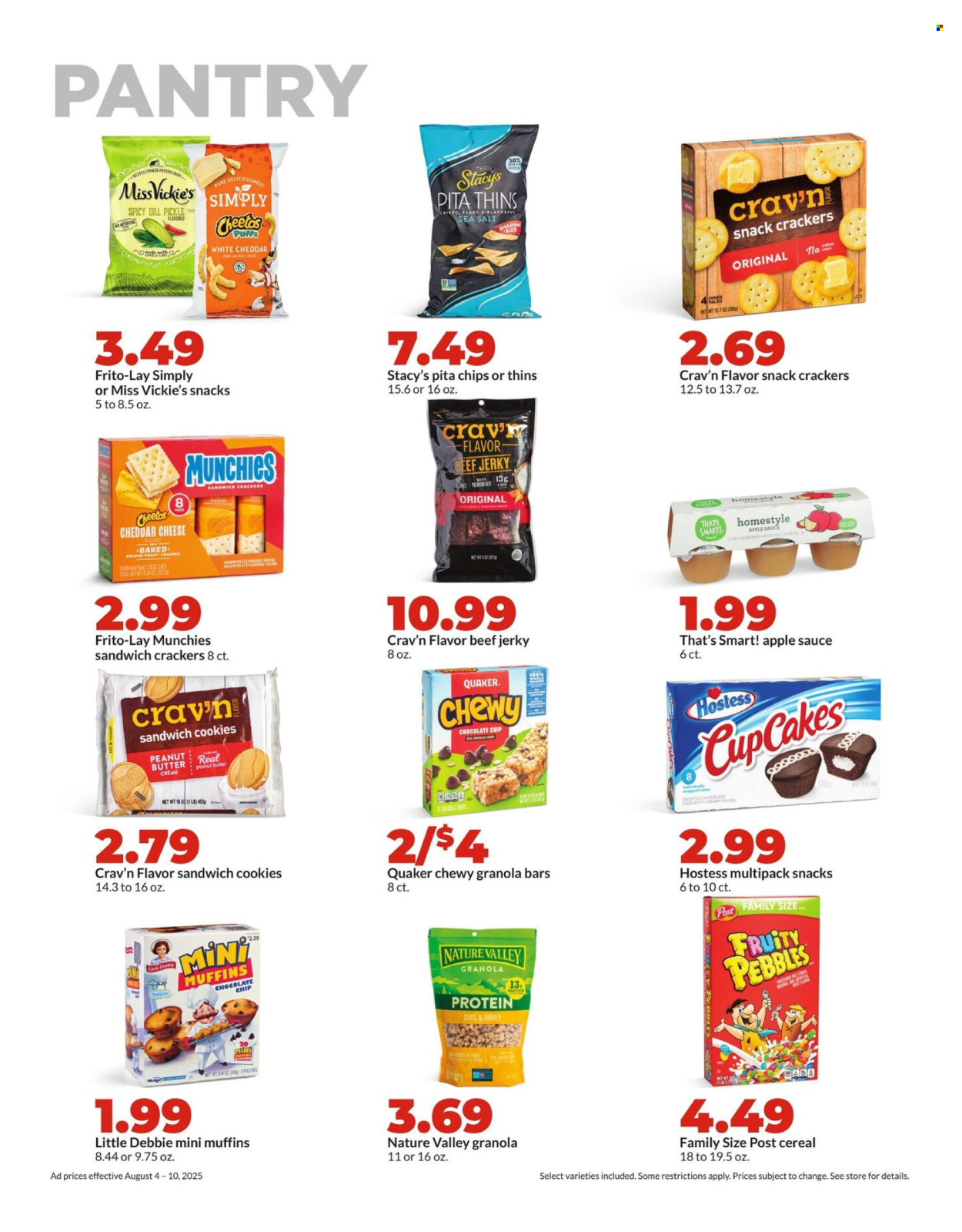Hy-Vee ad - 08/04/2025 - 08/10/2025. Page 18