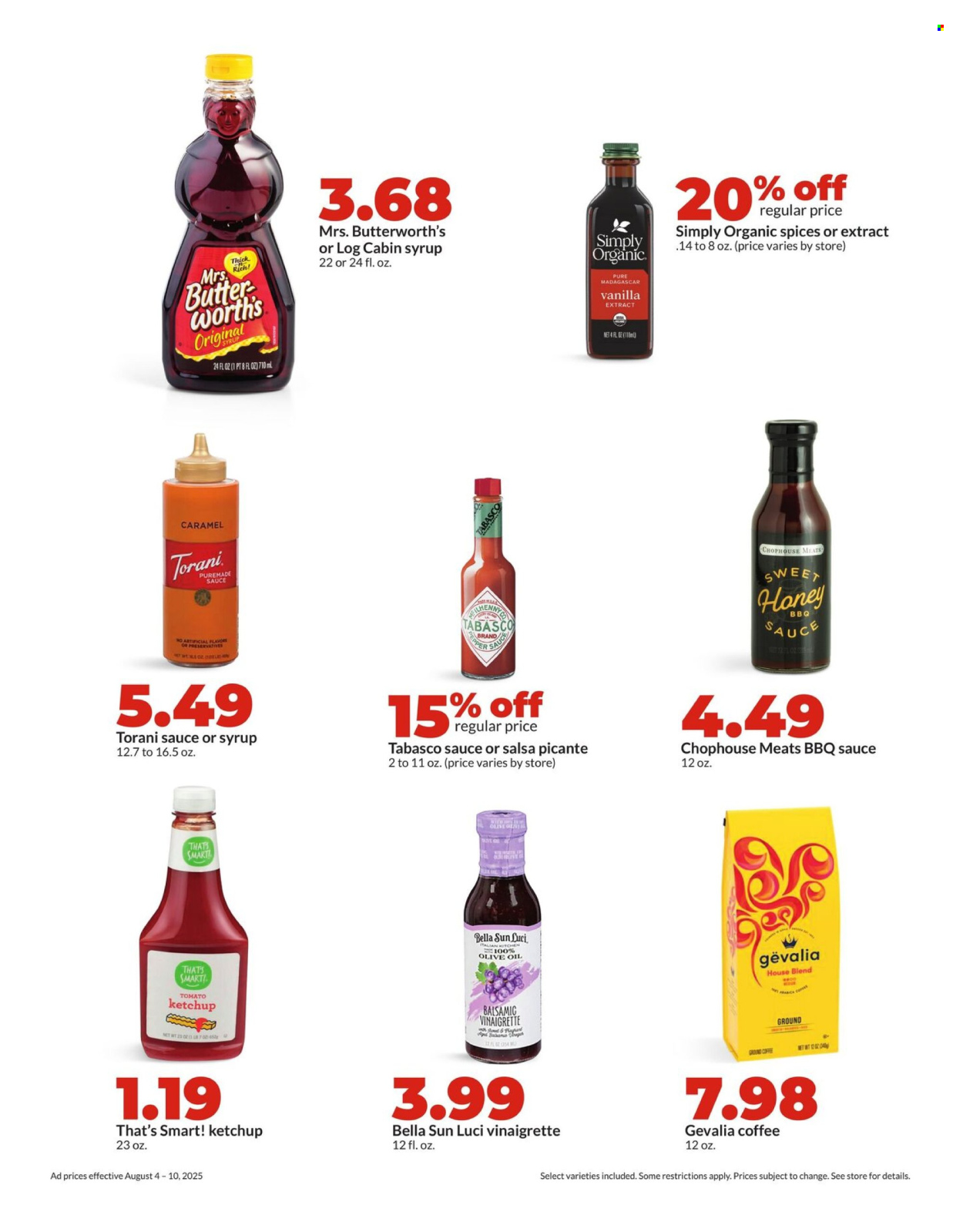 Hy-Vee ad - 08/04/2025 - 08/10/2025. Page 21
