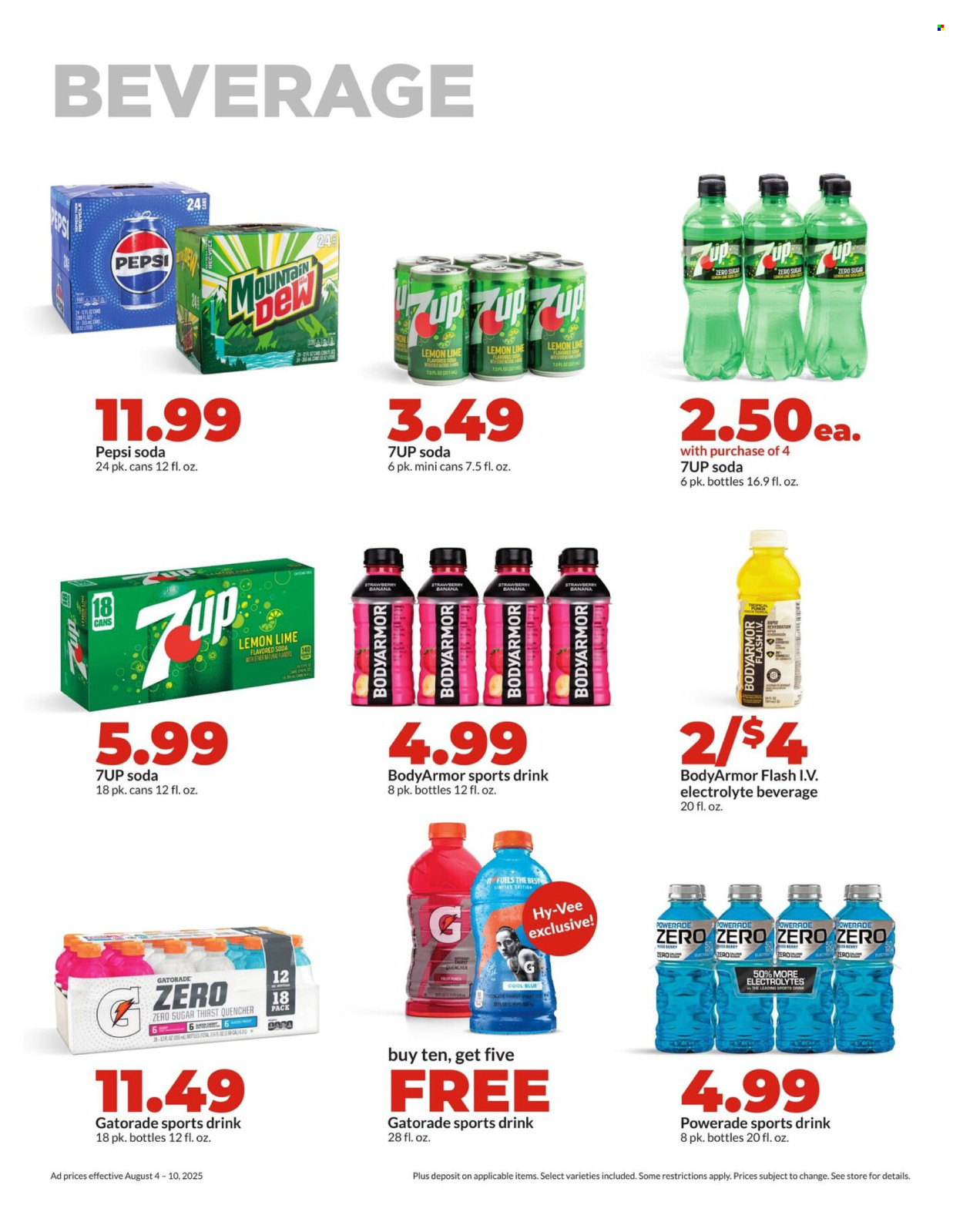 Hy-Vee ad - 08/04/2025 - 08/10/2025. Page 23