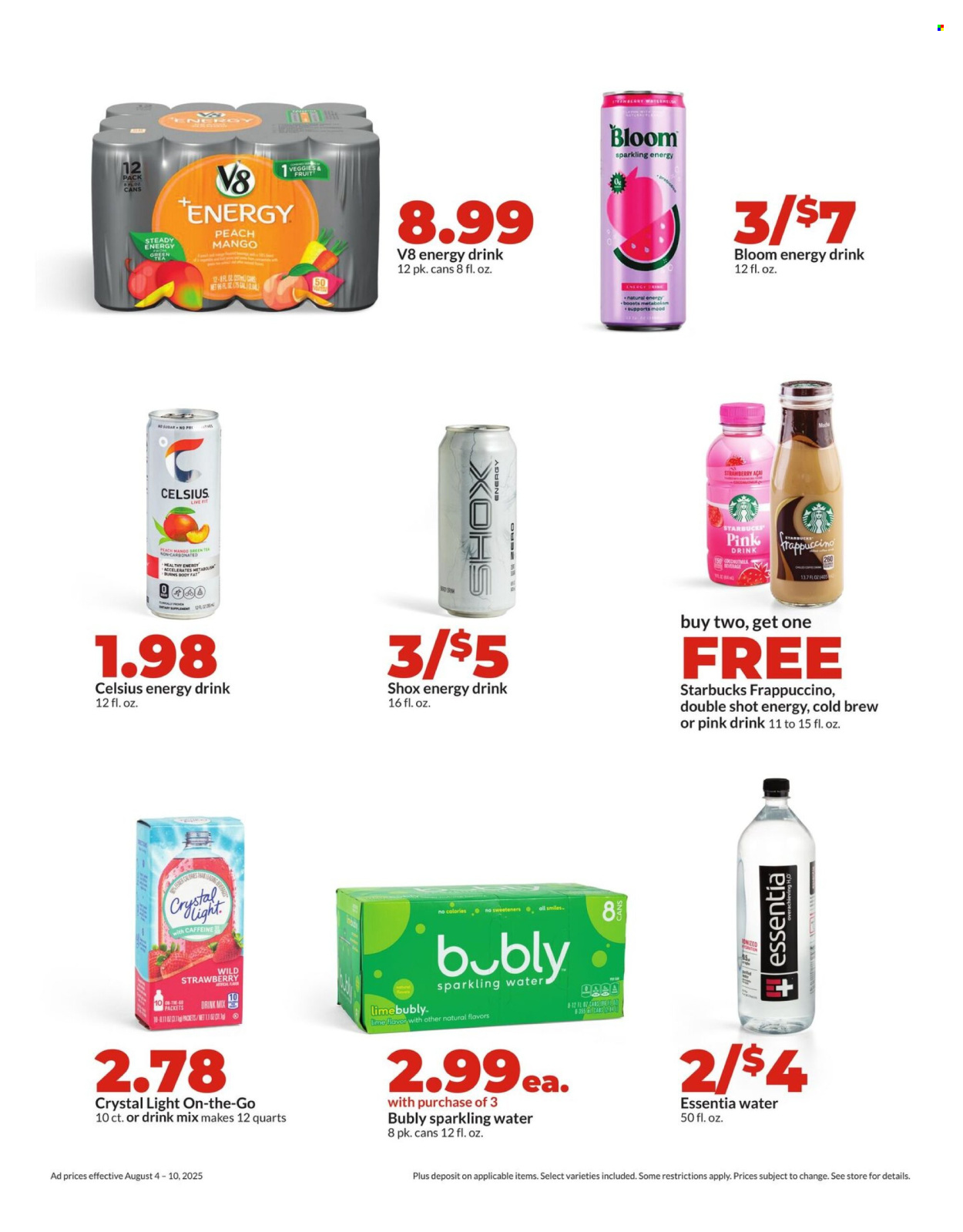 Hy-Vee ad - 08/04/2025 - 08/10/2025. Page 24