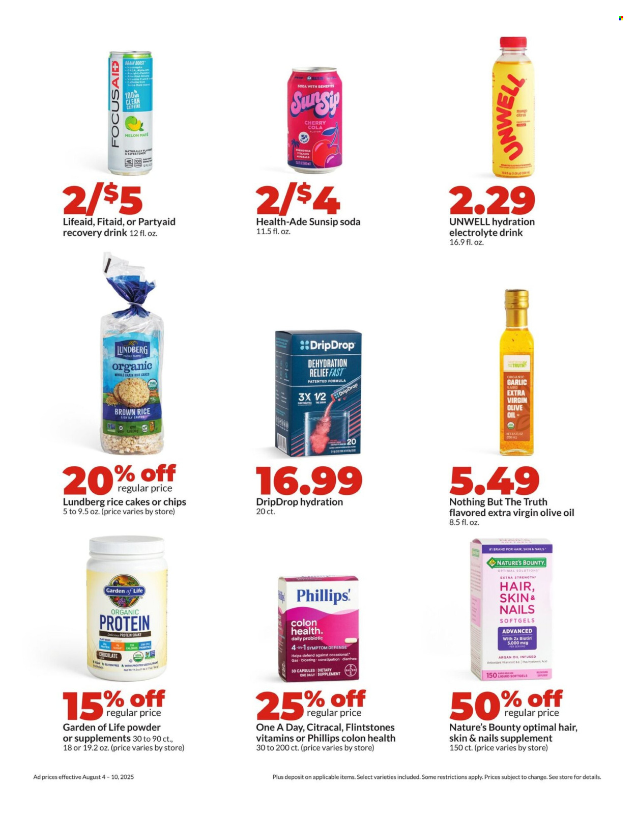 Hy-Vee ad - 08/04/2025 - 08/10/2025. Page 31