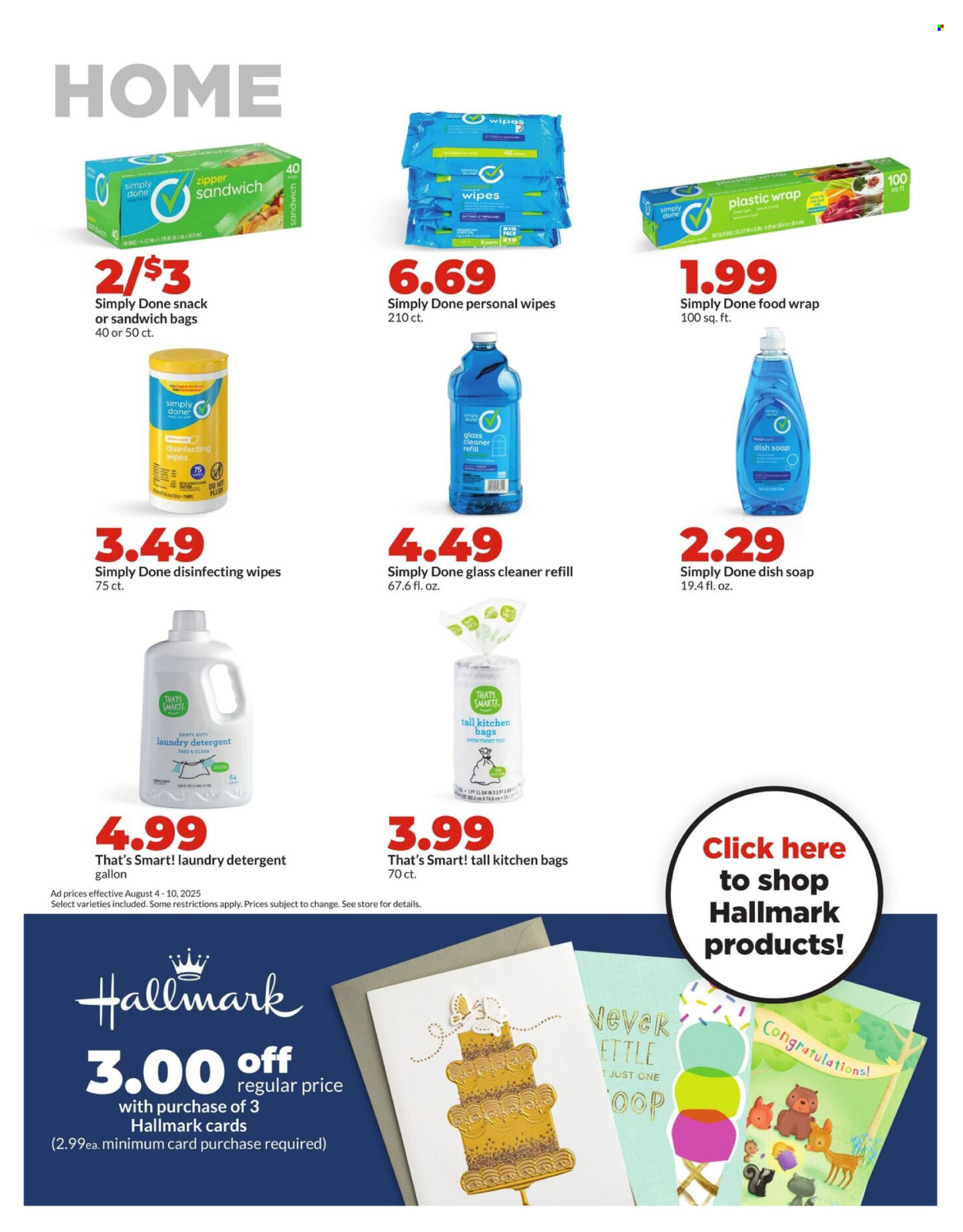 Hy-Vee ad - 08/04/2025 - 08/10/2025. Page 34