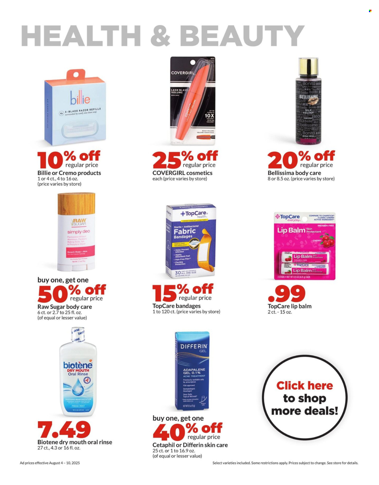 Hy-Vee ad - 08/04/2025 - 08/10/2025. Page 37