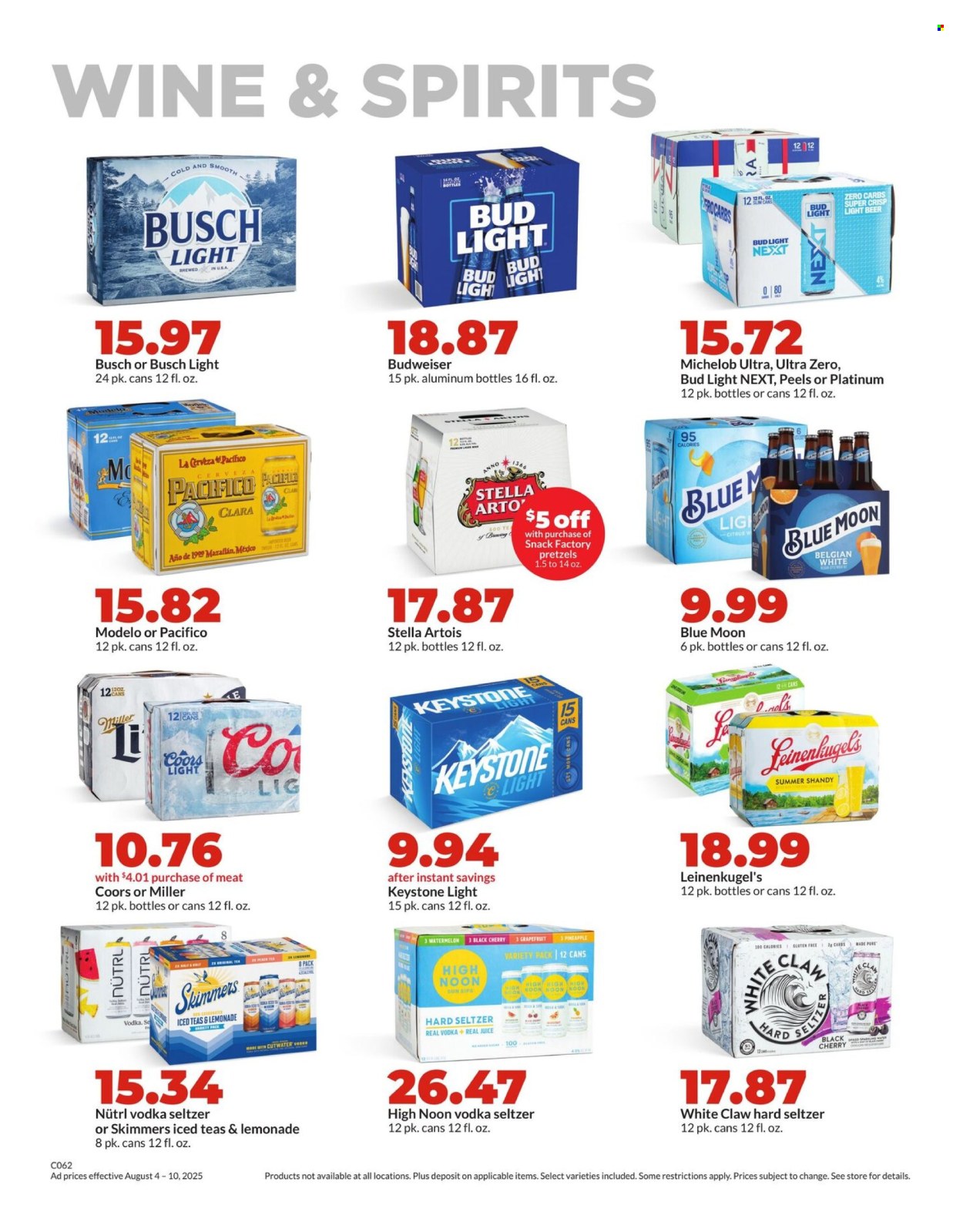 Hy-Vee ad - 08/04/2025 - 08/10/2025. Page 40