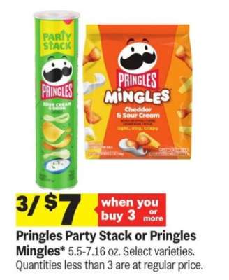 Pringles Party Stack or Pringles Mingles