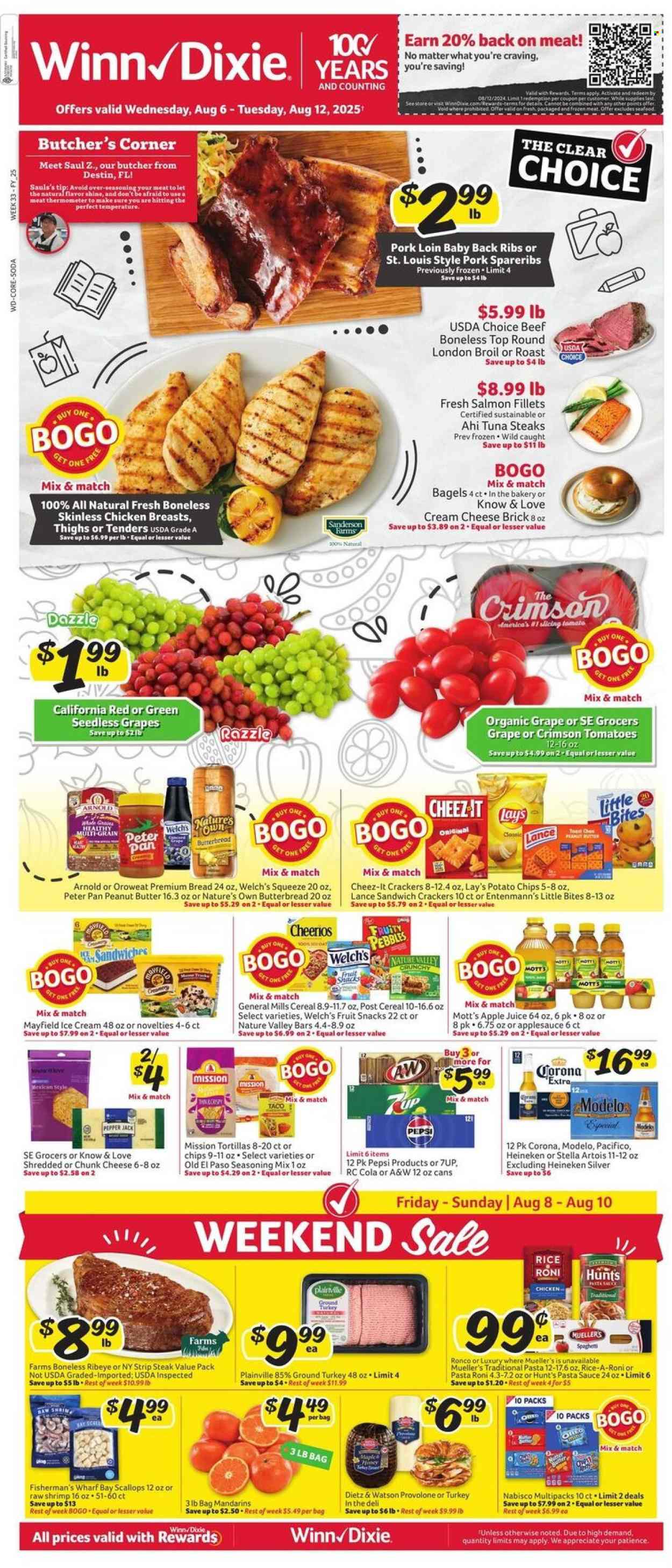 Winn Dixie ad - 08/06/2025 - 08/12/2025. Page 1