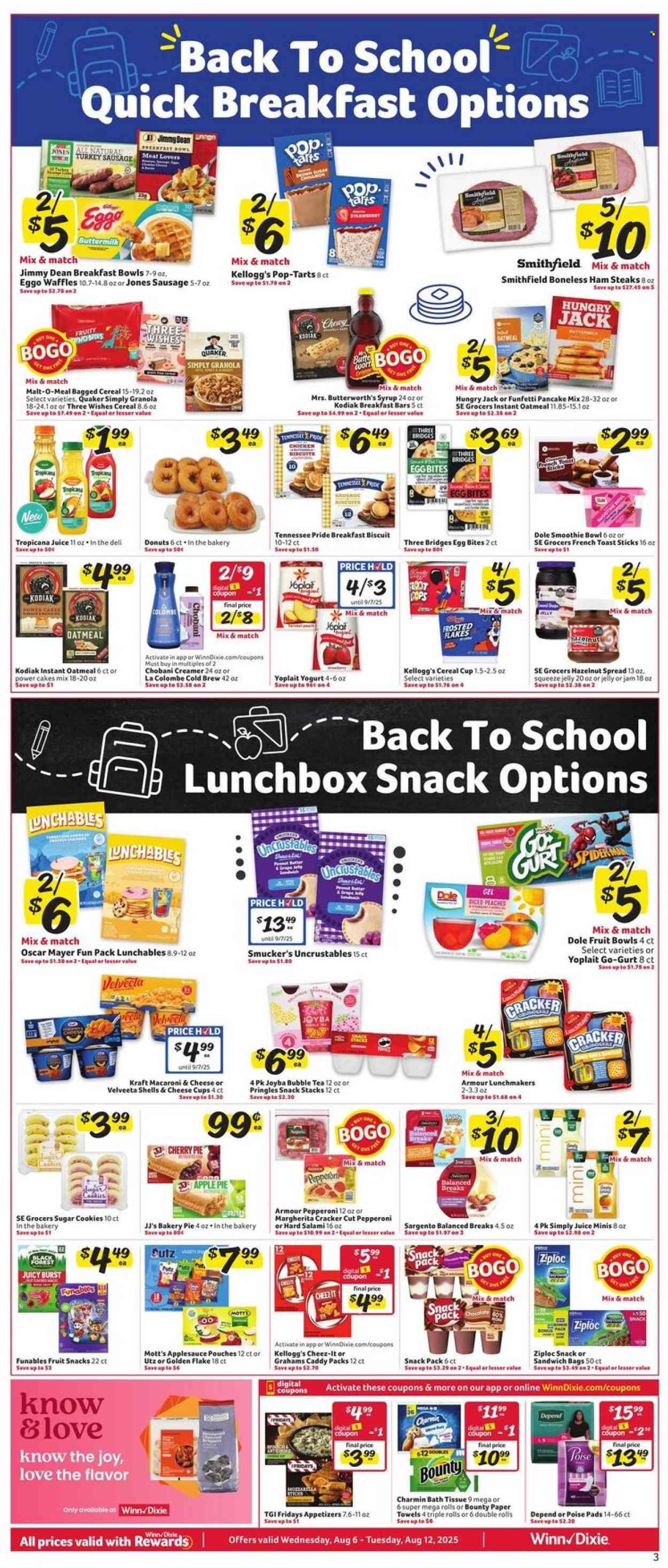 Winn Dixie ad - 08/06/2025 - 08/12/2025. Page 3