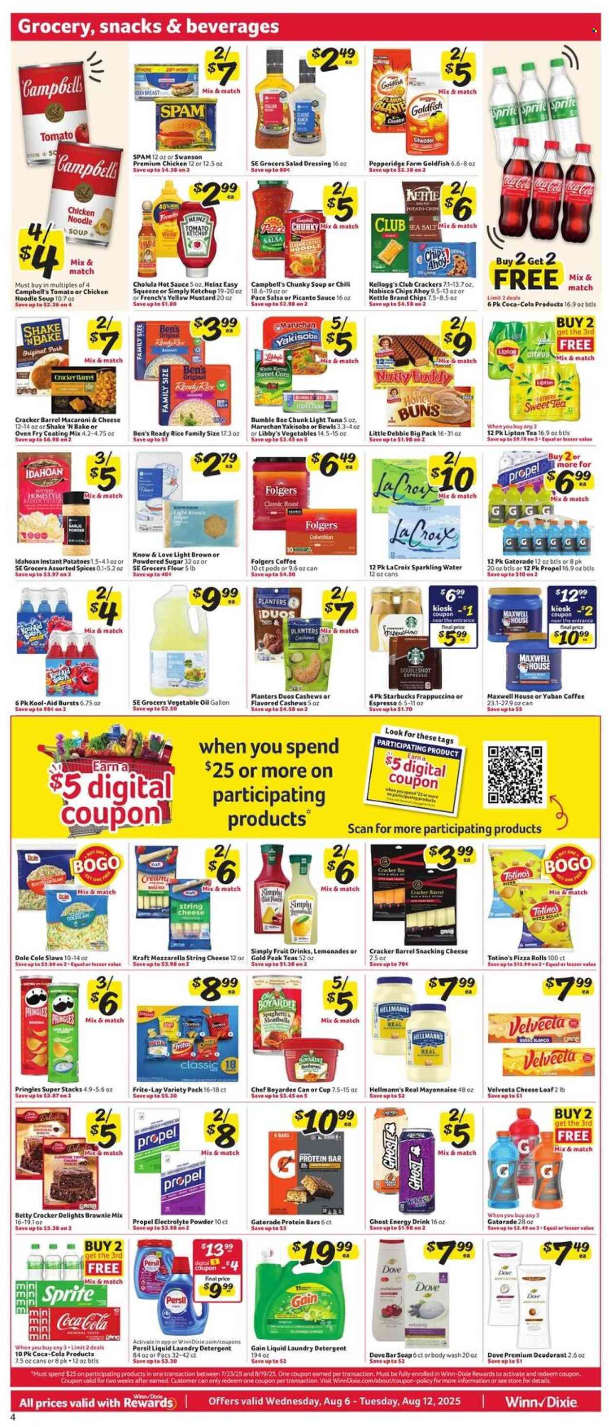 Winn Dixie ad - 08/06/2025 - 08/12/2025. Page 4