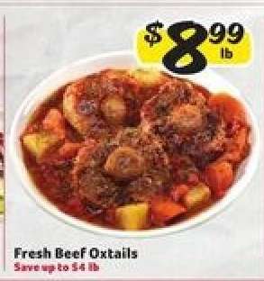 Fresh Beef Oxtails