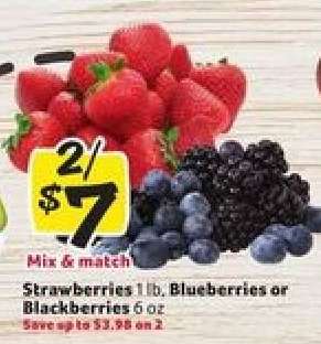 Strawberries, Blueberries, or Blackberries