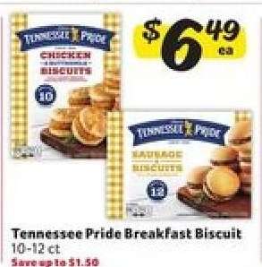 Tennessee Pride Breakfast Biscuit