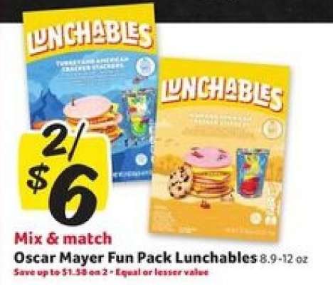 Oscar Mayer Fun Pack Lunchables