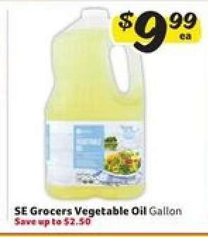 SE Grocers Vegetable Oil
