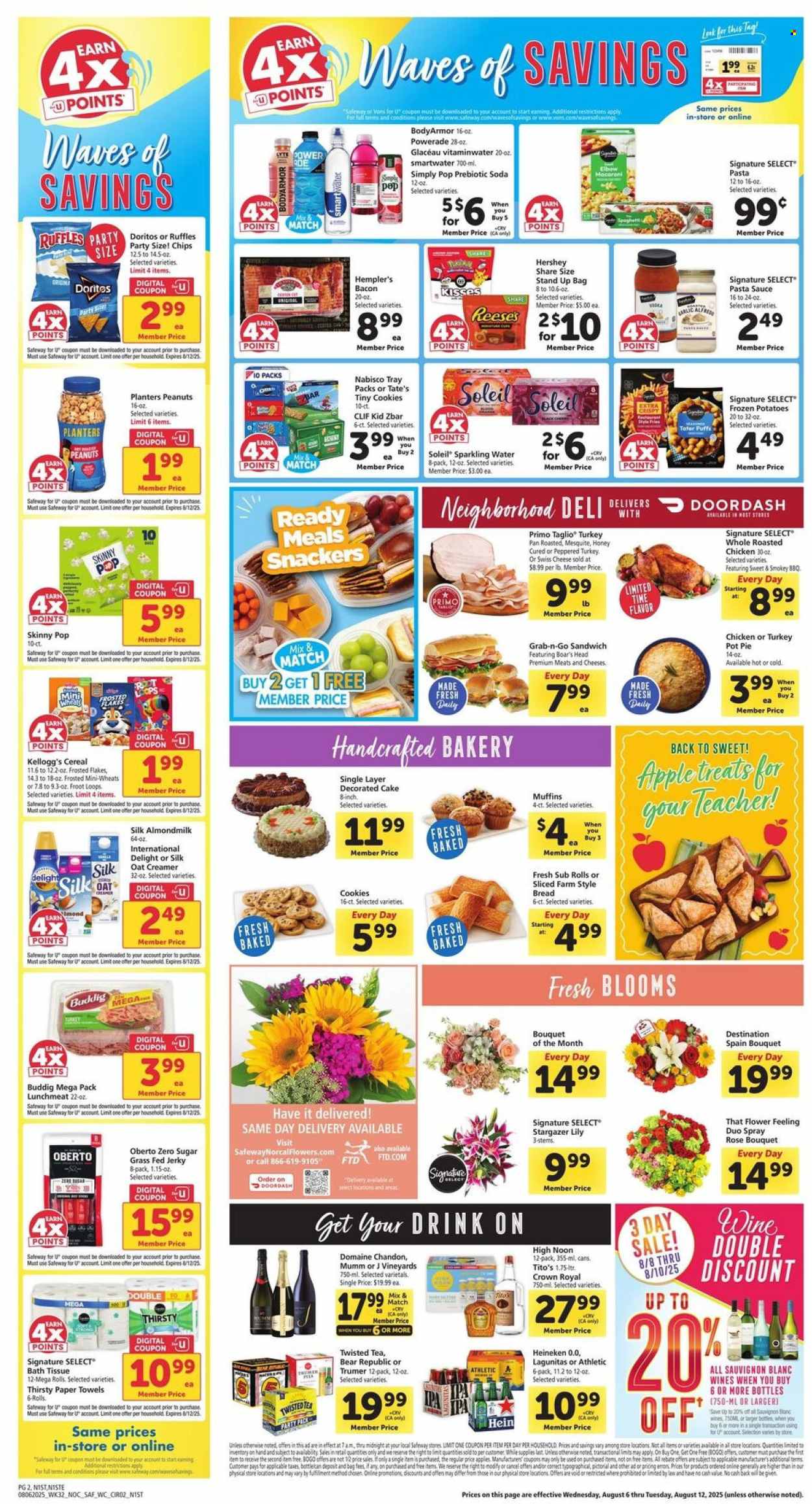 Safeway ad - 08/06/2025 - 08/12/2025. Page 2