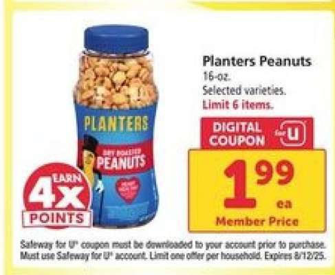 Planters Peanuts*