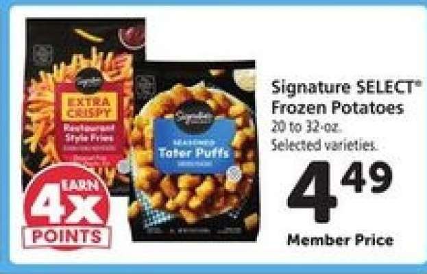 Signature Select Frozen Potatoes