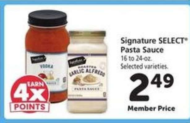 Signature Select Pasta Sauce