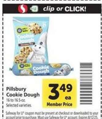 Pillsbury Cookie Dough