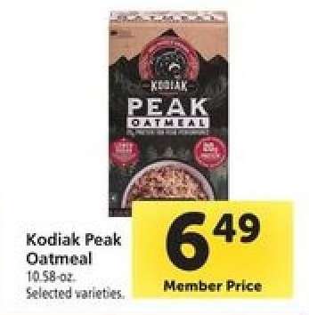 Kodiak Peak Oatmeal