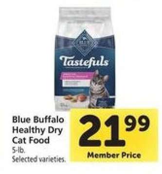 Blue Buffalo Healthy Dry Cat Food