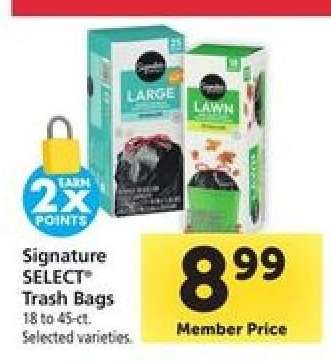 Signature SELECT Trash Bags