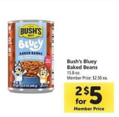 Bush's Bluey Baked Beans