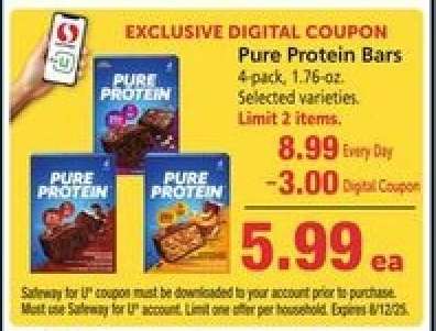 Pure Protein Bars*