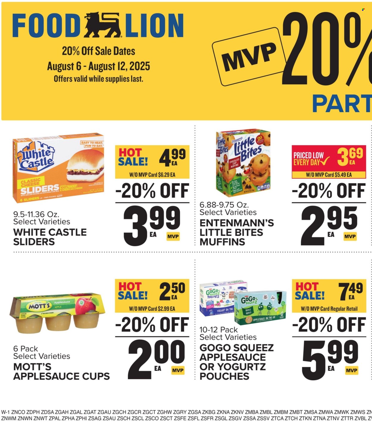Food Lion ad - 08/06/2025 - 08/12/2025. Page 9