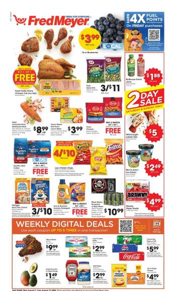 Fred Meyer Flyer - 08/06/2025 - 08/12/2025.
